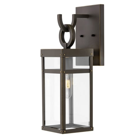Hinkley Lighting Porter 1 Light 19" Tall Lisa McDennon Open Air Outdoor Wall Sconce Oil Rubbed Bronze