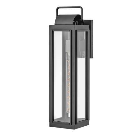 Hinkley Lighting Sag Harbor 1 Light 21.25" Tall Heritage Outdoor Wall Sconce with LED Bulb Included Black
