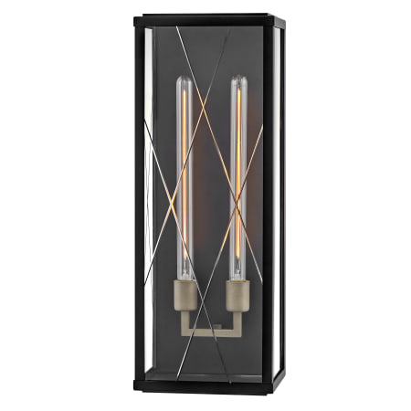 Hinkley Lighting Monte 2 Light 25" Tall Wall Sconce Black / Burnished Bronze