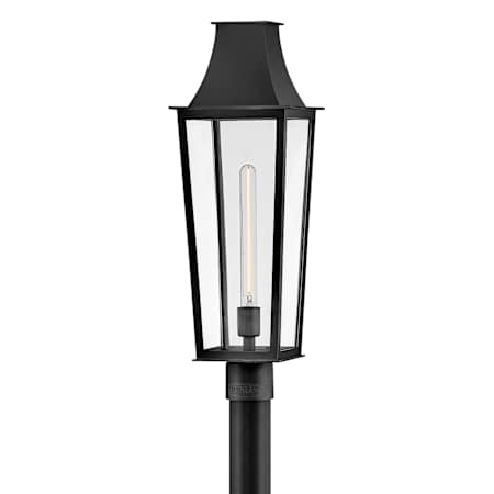 Hinkley Lighting Georgetown 26" Tall Post Light Black