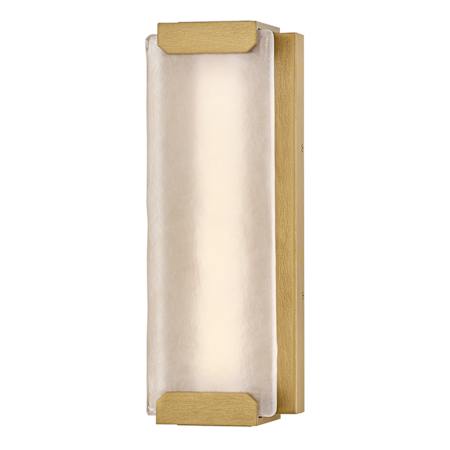 Hinkley Lighting Zayde 16" Tall LED Outdoor Wall Sconce Heritage Brass