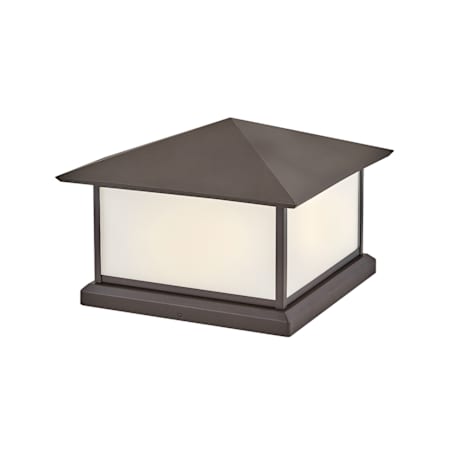 Hinkley Lighting Walter 2 Light 11" Tall Post Light Textured Oil Rubbed Bronze