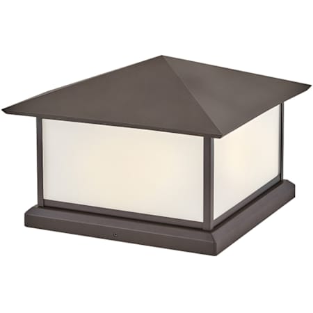 Hinkley Lighting Walter 2 Light 11" Tall LED Post Light Textured Oil Rubbed Bronze