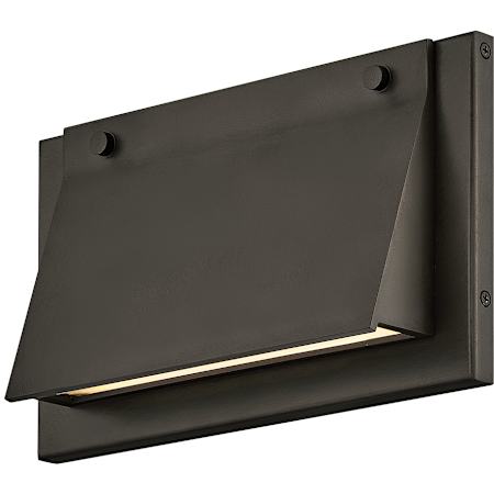 Hinkley Lighting Fold 7" Tall LED Outdoor Wall Sconce Black Oxide
