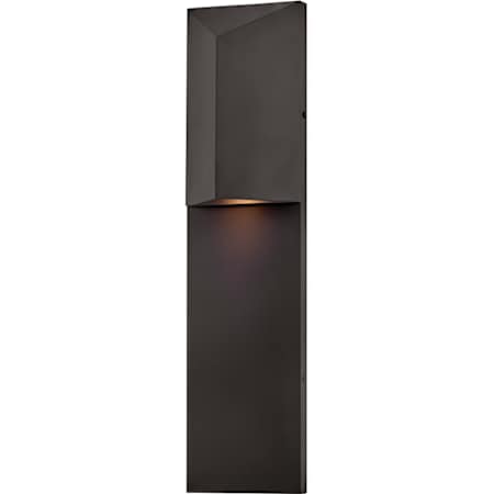 Hinkley Lighting Treva 22" Tall LED Outdoor Wall Sconce Dark Oxidized Brass