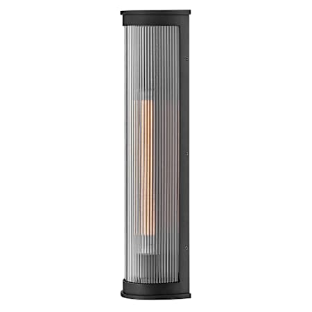 Hinkley Lighting Bluffton 24" Tall LED Outdoor Wall Sconce Black