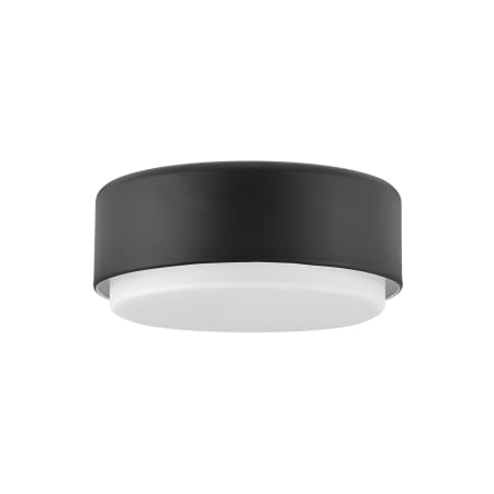 Hinkley Lighting Cedric 2 Light 12" Wide Flush Mount Drum Ceiling Fixture Black
