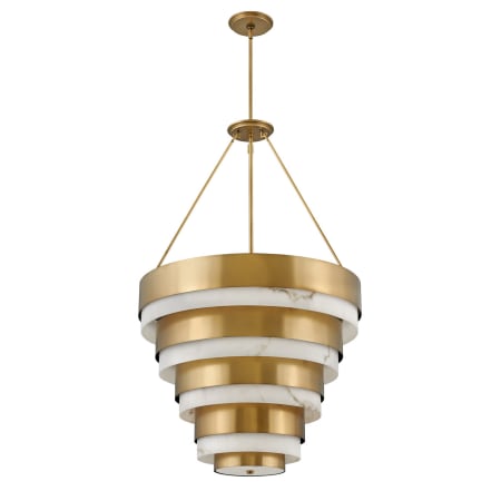 Hinkley Lighting Echelon 8 Light 27" Wide Lisa McDennon Chandelier Heritage Brass
