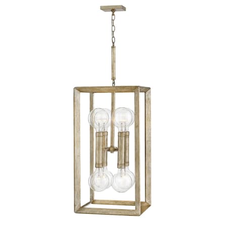 Hinkley Lighting Tinsley 8 Light 16" Wide Pendant Silver Leaf