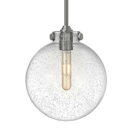 Hinkley Lighting Congress Single Light 10" Wide Pendant Antique Nickel