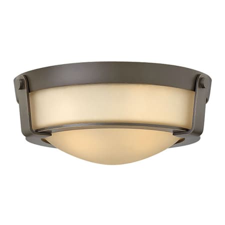 Hinkley Lighting Hathaway 2 Light 13" Wide Flush Mount Bowl Ceiling Fixture Olde Bronze