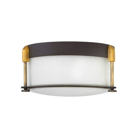Hinkley Lighting Colbin 2 Light 12-1/2" Wide Flush Mount Ceiling Fixture Oil Rubbed Bronze