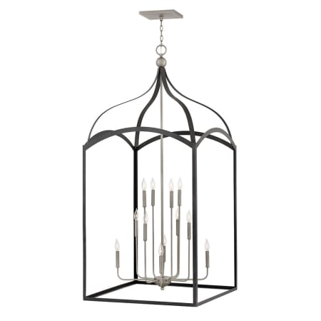Hinkley Lighting Clarendon 12 Light 30" Wide Chandelier Aged Zinc