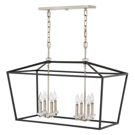 Hinkley Lighting 8 Light 34" Wide Crystal Chandelier Black