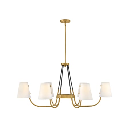 Hinkley Lighting Aston 6 Light 46" Wide Chandelier Heritage Brass