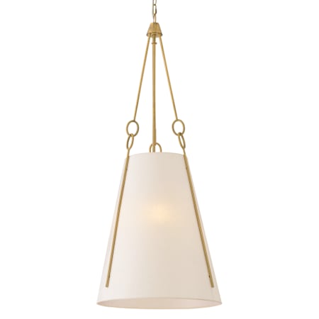 Hinkley Lighting Danvers 3 Light 20" Wide LED Pendant Lacquered Dark Brass