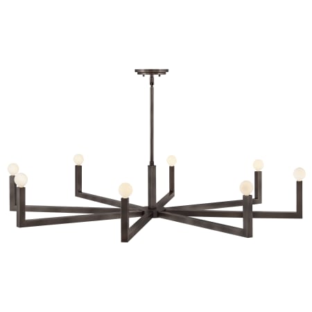 Hinkley Lighting Ezra 50" Wide 8 Light Chandelier Black Oxide