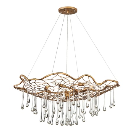 Hinkley Lighting Laguna 6 Light 36" Wide Lisa McDennon Crystal Chandelier Burnished Gold