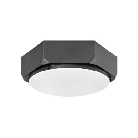 Hinkley Lighting Hex 16" Wide Flush Mount Ceiling Fixture Brushed Graphite