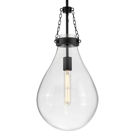 Hinkley Lighting Eloise 11" Wide Pendant Black