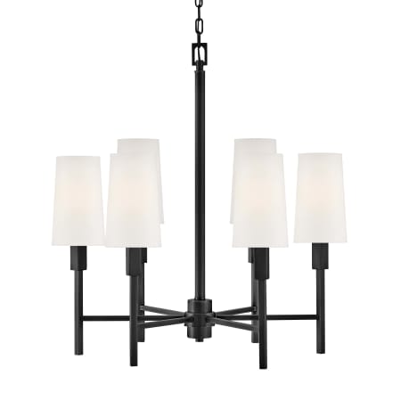 Hinkley Lighting Fenwick 6 Light 28" Wide Chandelier Black