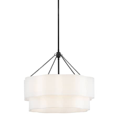 Hinkley Lighting Gwen 5 Light 24" Wide Waterfall Chandelier Black