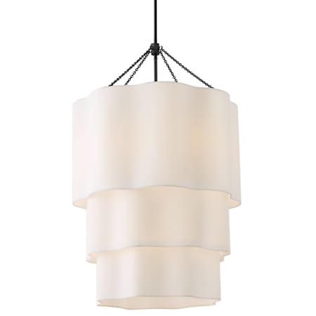 Hinkley Lighting Gwen 9 Light 27" Wide LED Outdoor Pendant Black