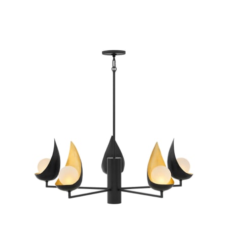 Hinkley Lighting Ren 6 Light 36" Wide Lisa McDennon Chandelier Black