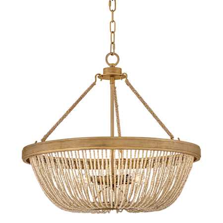 Hinkley Lighting Tula 4 Light 24" Wide Chandelier Burnished Gold