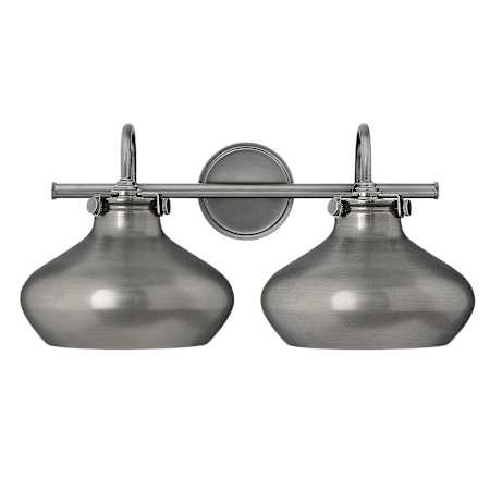 Hinkley Lighting 2 Light 21" Width Bathroom Vanity Light from the Congress Collection Antique Nickel