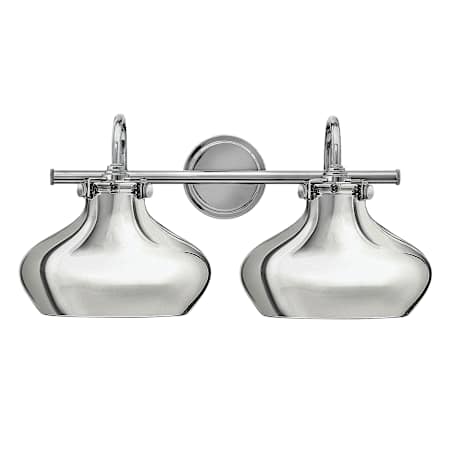 Hinkley Lighting 2 Light 21" Width Bathroom Vanity Light from the Congress Collection Chrome