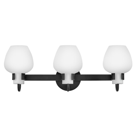 Hinkley Lighting Sylvie 3 Light 24" Wide Vanity Light Black