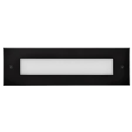 Hinkley Lighting Single Dash 10" Wide 120V LED Step Light Stainless Steel Black