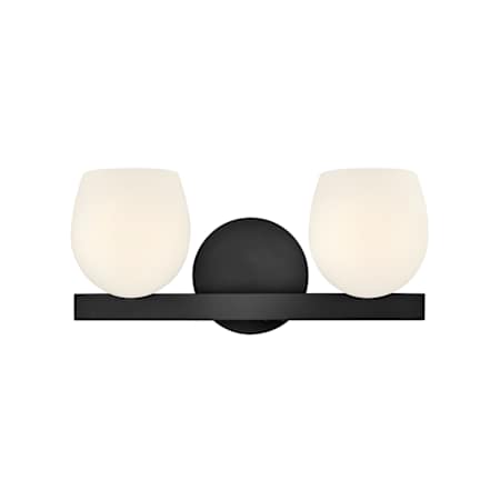 Hinkley Lighting Mae 2 Light 15" Wide LED Vanity Light Black