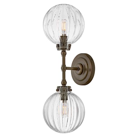 Hinkley Lighting Helene 2 Light 20" Tall LED Bathroom Sconce Heritage Bronze