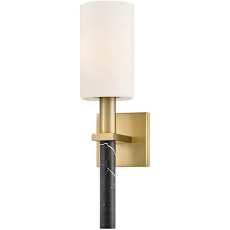 Hinkley Lighting Turin 19" Tall Bathroom Sconce Lacquered Brass