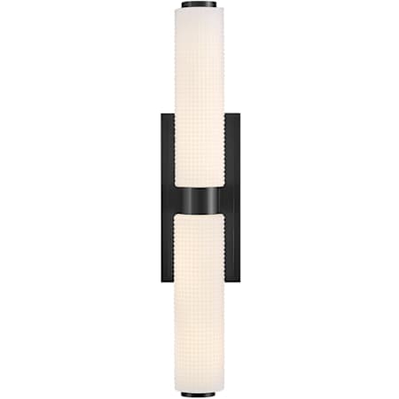 Hinkley Lighting Lottie 2 Light 5" Wide LED Bath Bar Black