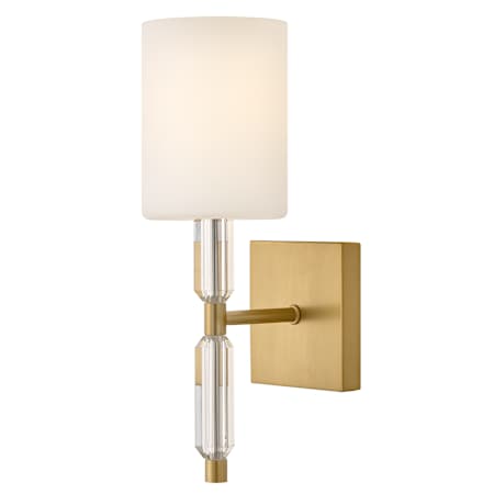 Hinkley Lighting Anika 14" Tall LED Bathroom Sconce Lacquered Brass