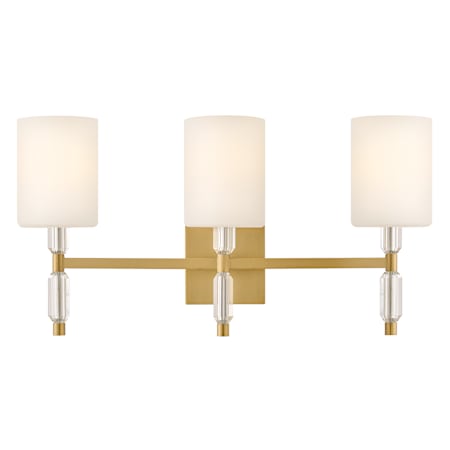 Hinkley Lighting Anika 3 Light 23" Wide LED Vanity Light Lacquered Brass