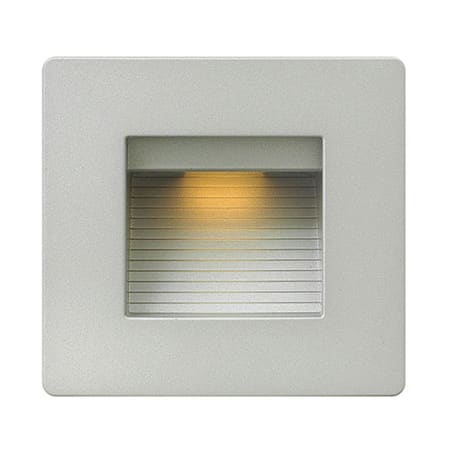 Hinkley Lighting Luna 4.5" Tall 120v 4w LED ADA 2700K Indoor / Outdoor ADA Step Light Titanium