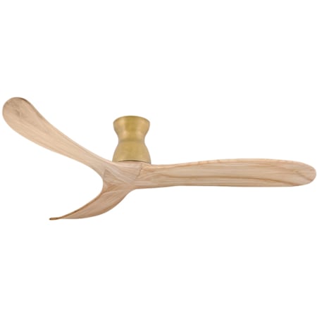 Hinkley Lighting Swell Flush 60" 3 Blade Indoor Ceiling Fan Heritage Brass