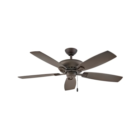 Hinkley Lighting Highland 52" 5 Blade Smart Compatible Indoor Ceiling Fan Metallic Matte Bronze
