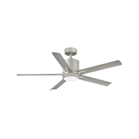 Hinkley Lighting Vail 52" 5 Blade Indoor/Outdoor Smart LED Ceiling Fan Brushed Nickel