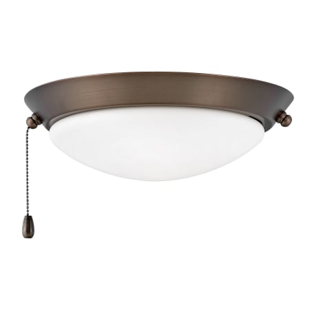 Hinkley Lighting 12" Wide LED Light Kit for Indoor Hinkley Ceiling Fans Antique Copper