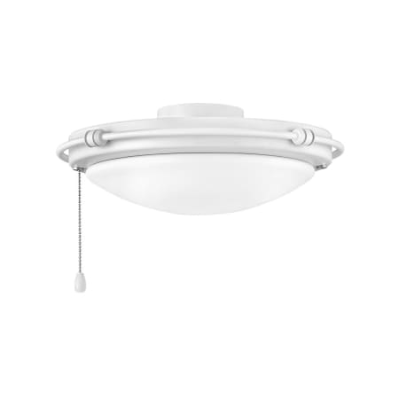Hinkley Lighting 14" Wide LED Light Kit for Indoor / Outdoor Hinkley Ceiling Fans Chalk White