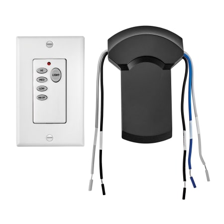Hinkley Lighting 5" Wide Single Gang 3 Speed Ceiling Fan Wall Control for Oasis Ceiling Fans White