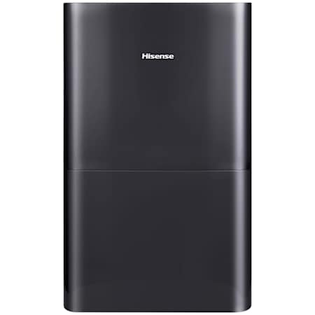 Hisense 16 Inch Wide 50 Pint Energy Star Rated Portable Dehumidifier Black