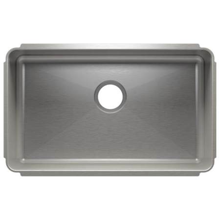 Home Refinements by Julien Classic 28-1/2" x 17-1/2" x 10" Undermount Single Basin Stainless Steel Kitchen Sink Stainless Steel