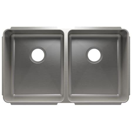 Home Refinements by Julien Classic 32-1/2" x 19-1/2" Undermount Double Basin Stainless Steel Kitchen Sink with 50/50 Basin Split Stainless Steel