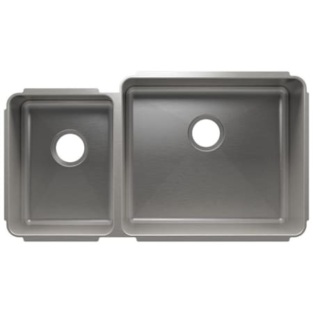 Home Refinements by Julien Classic 35-1/2" x 19-1/2" Undermount Double Basin Stainless Steel Kitchen Sink with 35/65 Basin Split Stainless Steel